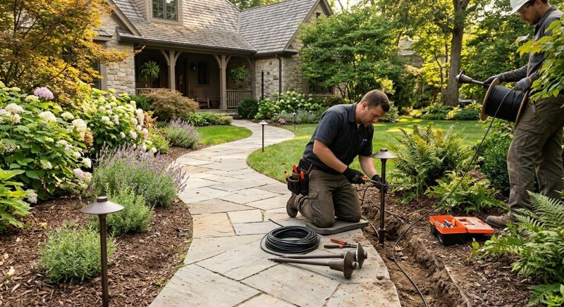 Landscape Lighting Repair in Alpharetta, GA