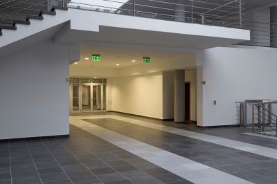Assists Occupants with Navigating Safely Through the Exit!